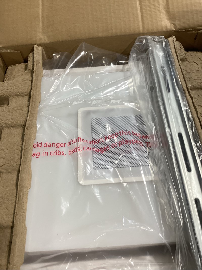 homewerks 7130-13-bt white decorative led, bluetooth bathroom exhaust fan new 