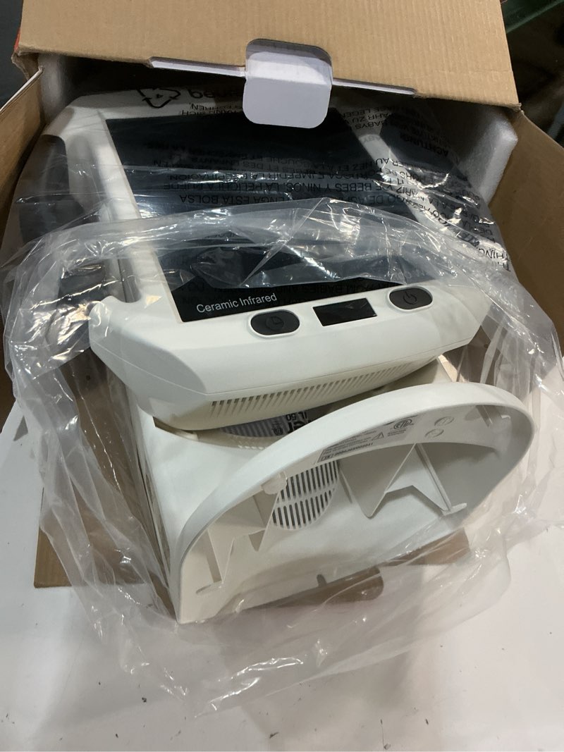 Condition photo showing Good Condition for beurer il50 infrared heat lamp heated red light therapy lamp for body, face, sinuses, & skin - effective muscle pain & cold relief treatment by improving blood circulation il50 - infrared light