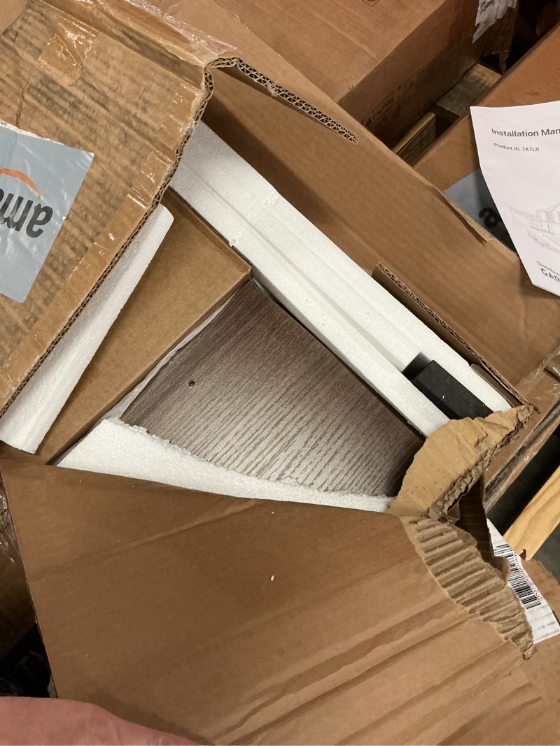 Condition photo showing New/Like New for Garvee Twin Size Bed Frame with Storage Headboard and Raised Footboard – Wooden Twin-Floor Low Platform bed