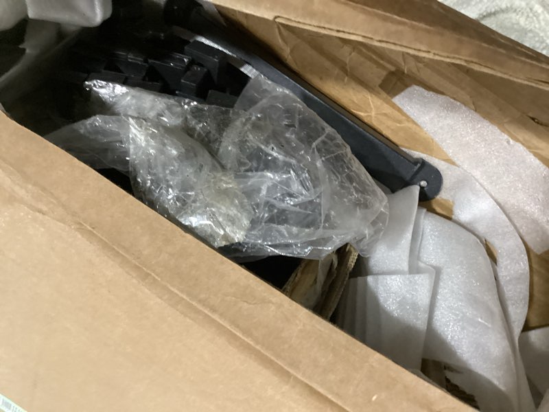 Condition photo showing As Is for Queen Size Box Spring and Cover Set, 9 Inch High Profile Metal BoxSpring, Heavy Duty Structure Mattress Foundation, Noise Free, Non-Slip, Easy Assembly