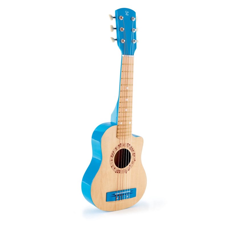 ( with broken string );Hape Blue Lagoon First Musical Guitar