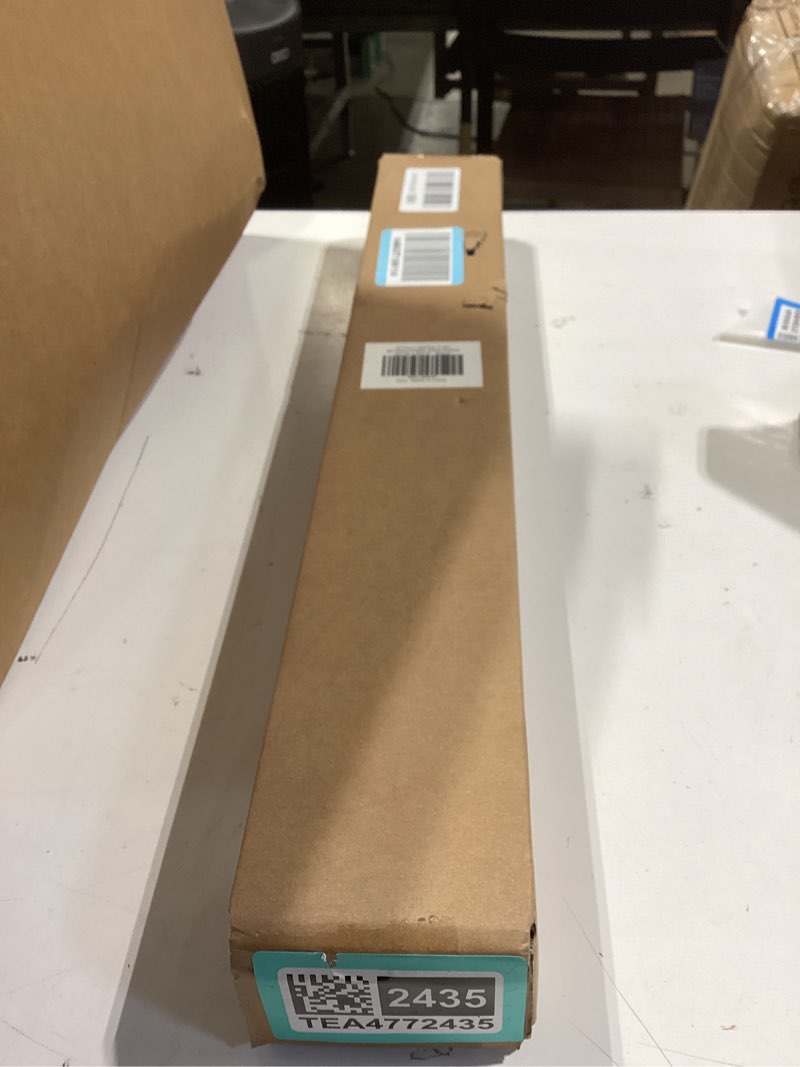 Condition photo showing New/Like New for lazblinds no-drill cordless zebra blinds - dual layer light filtering & room darkening, free-stop lift, easy install, day & night privacy with valance for window 22" w x 64" h, black 22"w x 64"h black