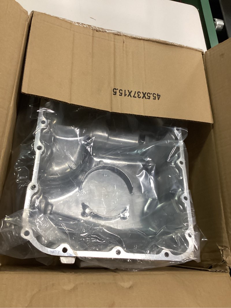 Condition photo showing New/Like New for Engine Oil Pan with Drain Plug Compatible with Acura MDX 2003-2006 Honda Odyssey 2007-2010 Pilot Ridgeline 2006-2008 V6 3.5L Replace: 264-485, 11200RDJA00