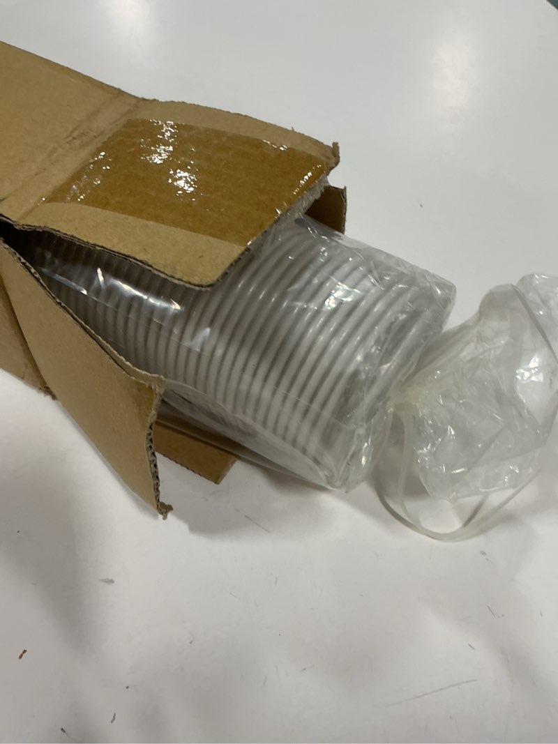 Condition photo showing Good Condition for POWERTEC 2-1/2" x 10' PVC Dust Collection Hose w/ 2pcs Stainless Steel Key Hose Clamps for Table Saw, Band Saw, Router Table, Belt Sander, Woodworking and Wood Shop Dust Collection System (70241V) 2.5'' x 10' + 2 Clamp