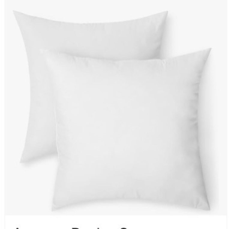 mainstays pillow 2 pack 20 in w x 20 in l 