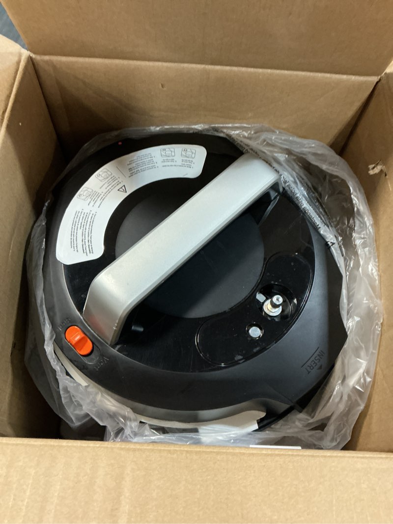 Condition photo showing Good Condition for cosori electric pressure cooker 6 quart, 9-in-1 instant multi cooker, 13 presets, rice slow sauté pot, sous vide, sterilizer, recipes, 1100w, stainless steel, olla de presion electrica mult