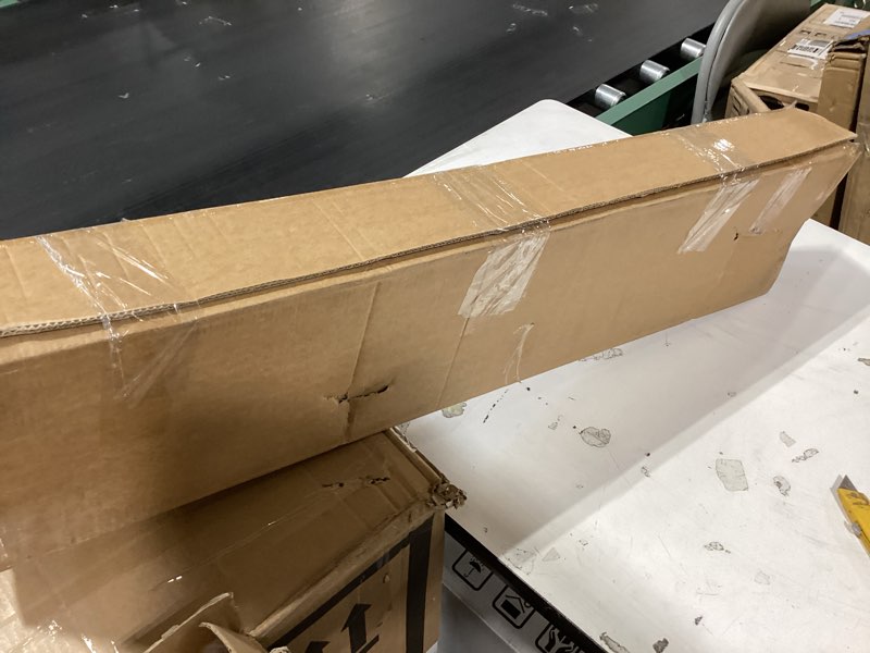 Condition photo showing Good Condition for redants 2 pack 3 ft baseboard heater covers, galvanized steel easy slip-on baseboard cover for replacing old and rusty looking electric and hydronic base board heater cover 3ft(no endcaps) 2