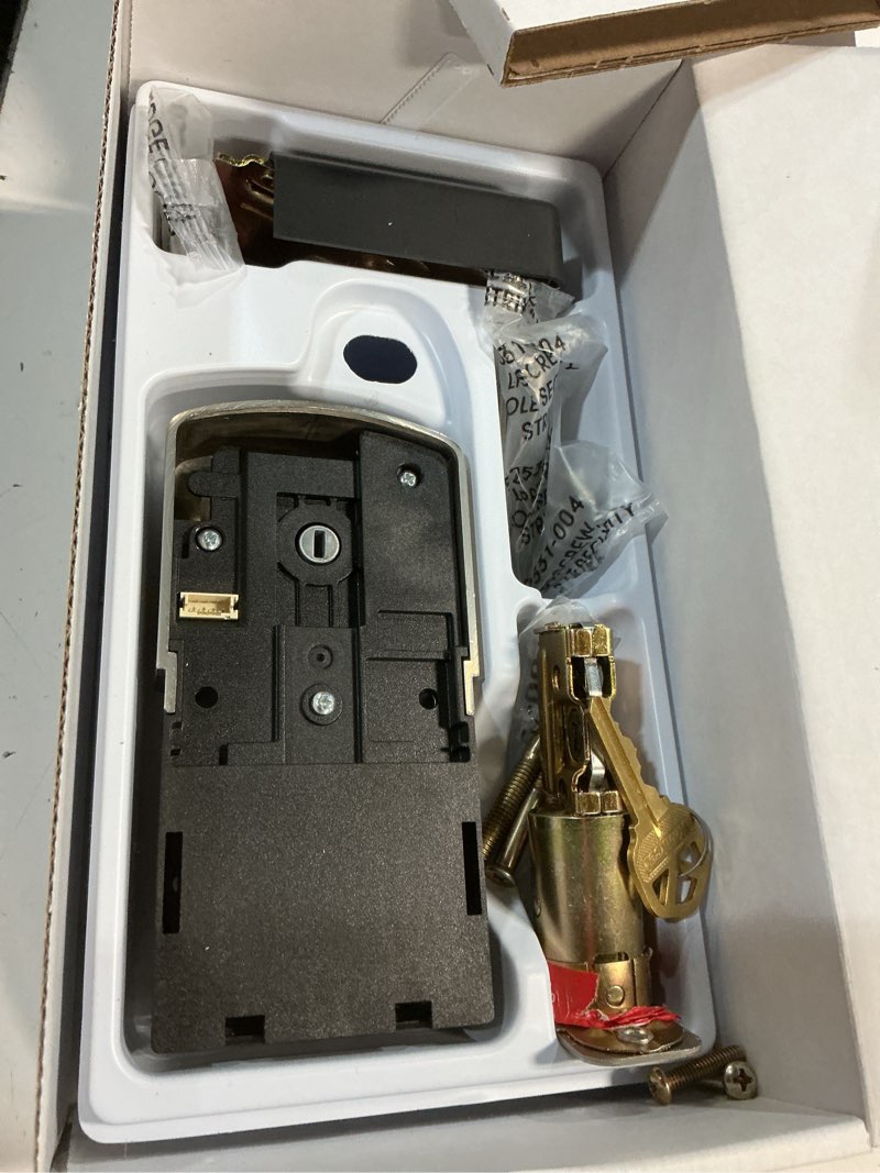 Condition photo showing Good Condition for kwikset 260 smartcode satin nickel electronic deadbolt smartkey with keypad
