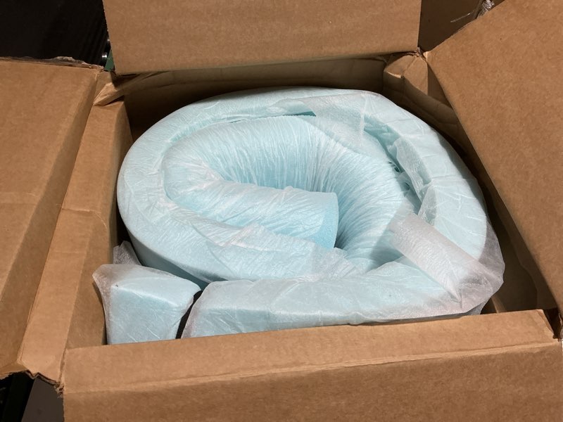 Condition photo showing Good Condition for Similar to Amazon Basics Cooling Gel-Infused Memory Foam Mattress Topper, CertiPUR-US Certified, 3 inches, Queen, Blue Queen 3\" Memory Foam