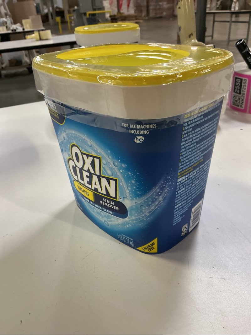 Condition photo showing New/Like New for OxiClean Versatile Stain Remover Powder, 5 lb