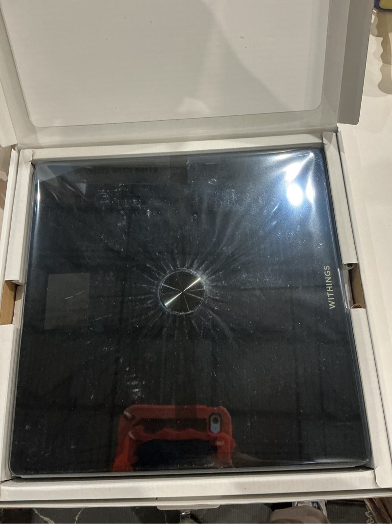 Condition photo showing Good Condition for withings body smart - accurate scale for body weight and fat percentage, body composition wi-fi and bluetooth weight scale, baby weight scale, smart scale apple health compatible, bathroom scale