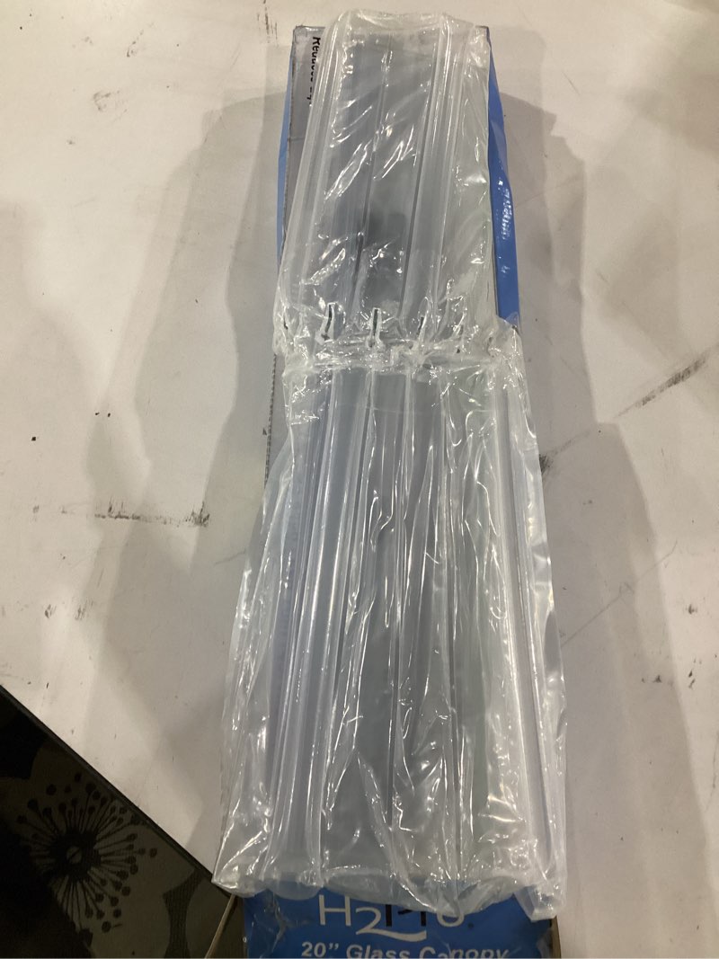 Condition photo showing New/Like New for h2pro 20" glass canopy for 10 gallon aquarium fish tank (19.33 x 9.65 x 0.16in)