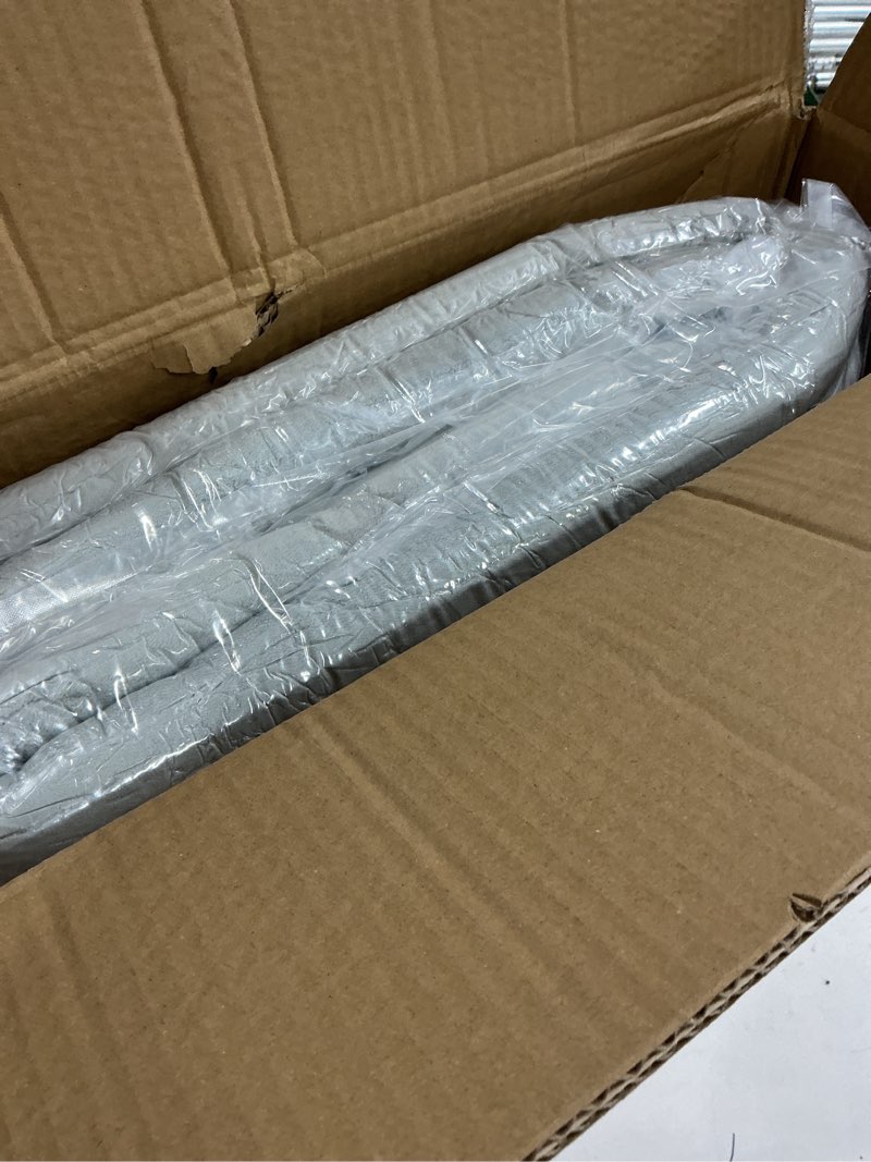 Condition photo showing New/Like New for ACOMOPACK Baby Play Mat for Floor 1.3" Thick Memory Foam Play Mat 71"×79" Tummy Time Crawling with Non-Slip Bottom for Living Room,Nursery,Soft Velvet Playpen Mats for Kids,Infants?Light Grey? Light Grey 71"×79"