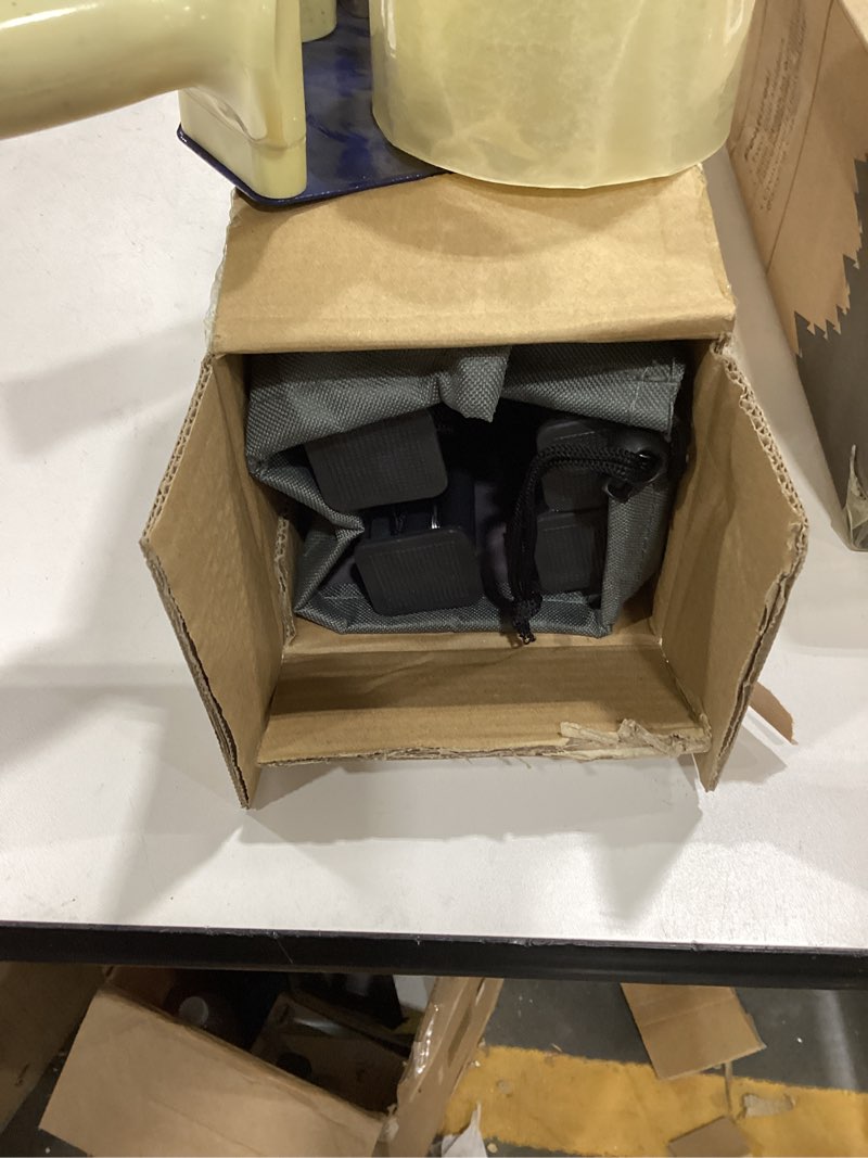 Condition photo showing Good Condition for arrowhead outdoor 2-pack 26” (66cm) heavy-duty portable camping folding table, 2 cup holders, compact, square, carrying case included, steel frame, high-grade 600d canvas