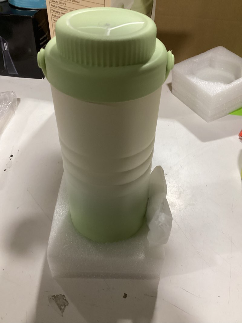 Condition photo showing Good Condition for LUCKBEE Portable Breastmilk Cooler - 16oz Breast Milk Cooler Bottle with LCD Temp Display Cooling up to 24 Hours, Breastmilk Chiller with 2pcs Milk Storage Bottles, Breastfeeding Essentials for Baby Green