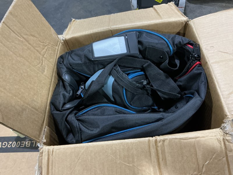 Condition photo showing Good Condition for Golf Travel Bags for Airlines with Wheels, Hard Case Top and 1680D Heavy Duty Oxford Protect Golf Clubs, Lightweight and Easy to Maneuver Ravenfire