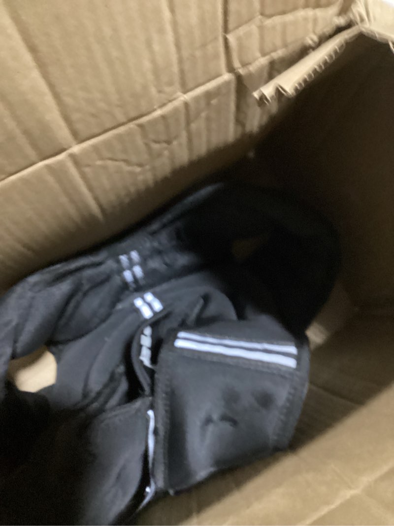 Condition photo showing Good Condition for zelus weighted vest, 6lb/8lb/12lb/16lb/20lb/25lb/30lb weight vest with reflective stripe for workout, strength training, running, fitness, muscle building, weight loss, weightlifting 20lb black