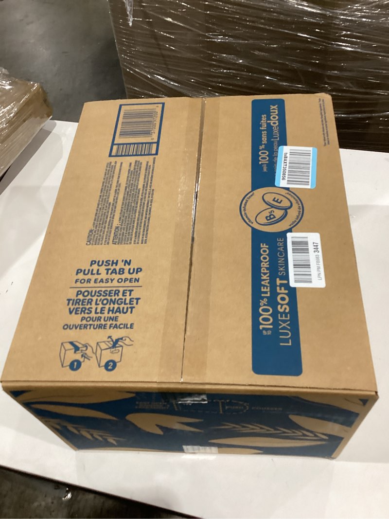 Condition photo showing New/Like New for pampers pure protection baby diapers, size 6 (35+ lbs), 108 count, up to 100% leakproof, premium plant-based skin protection, hypoallergenic soft diapers size 6 108