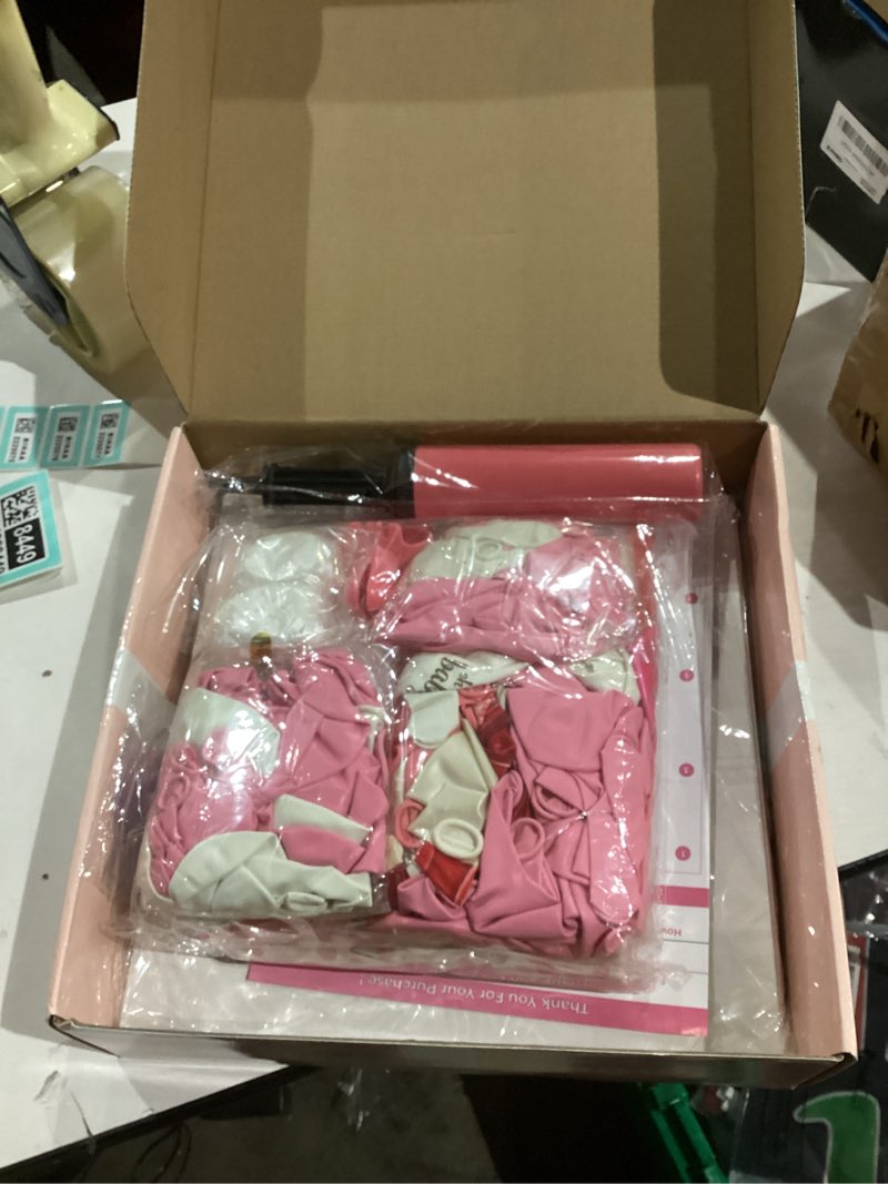 Condition photo showing New/Like New for Pink Baby Shower Decorations for Girl - All-in-One inclusive JUMBO Decor Set