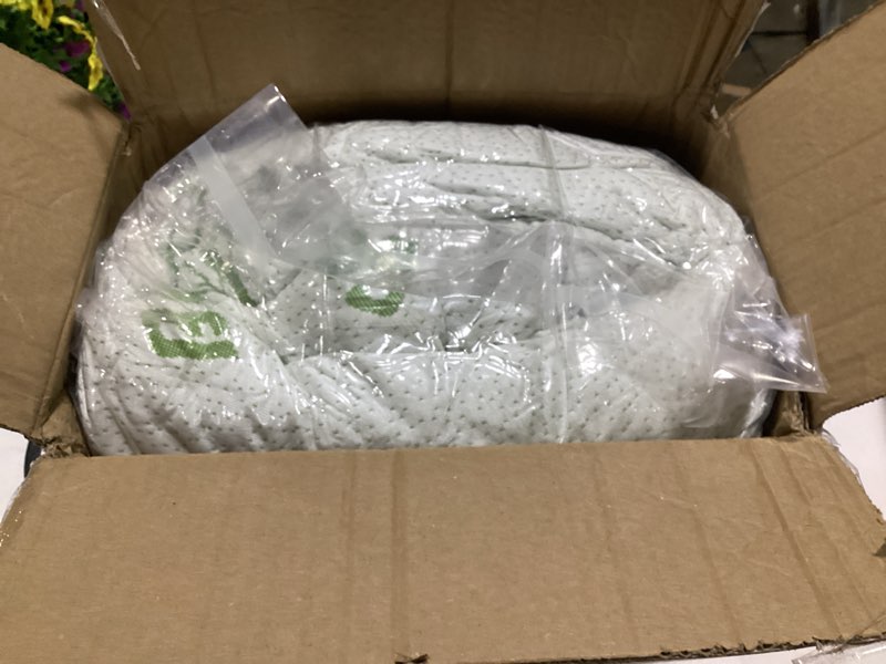 Condition photo showing New/Like New for mattress topper queen size bed,bamboo extra thick mattress pad cover soft plush noiseless down alternative fill,with 8-21" deep pocket
