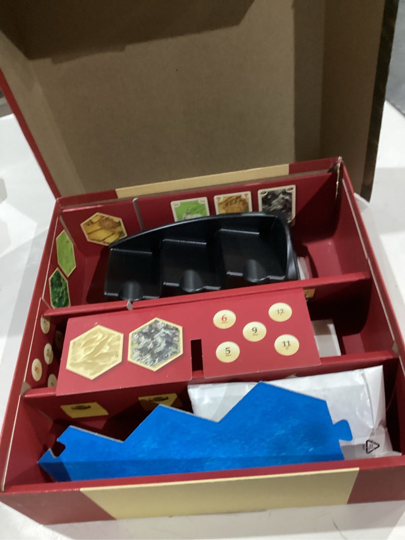 Condition photo showing As Is for The Settlers of Catan