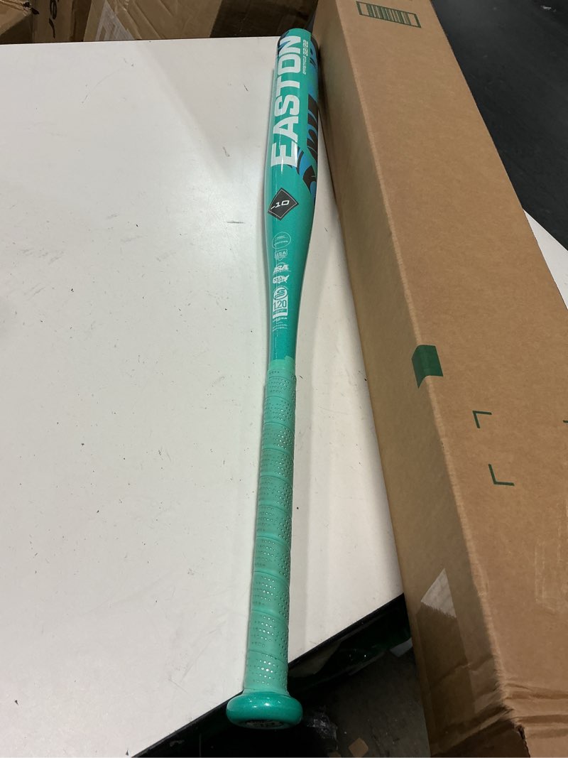 Condition photo showing Good Condition for easton | topaz fastpitch softball bat | -10 drop | 1 pc. alloy | approved for all fields 32 inch teal