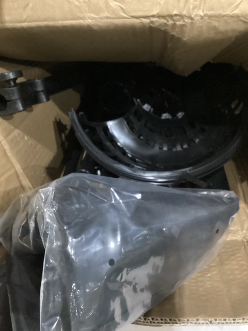 Condition photo showing As Is for not tested tennis ball dropping machine tennis ball feeder tennis machine lightweight tennis serving machine 33 balls