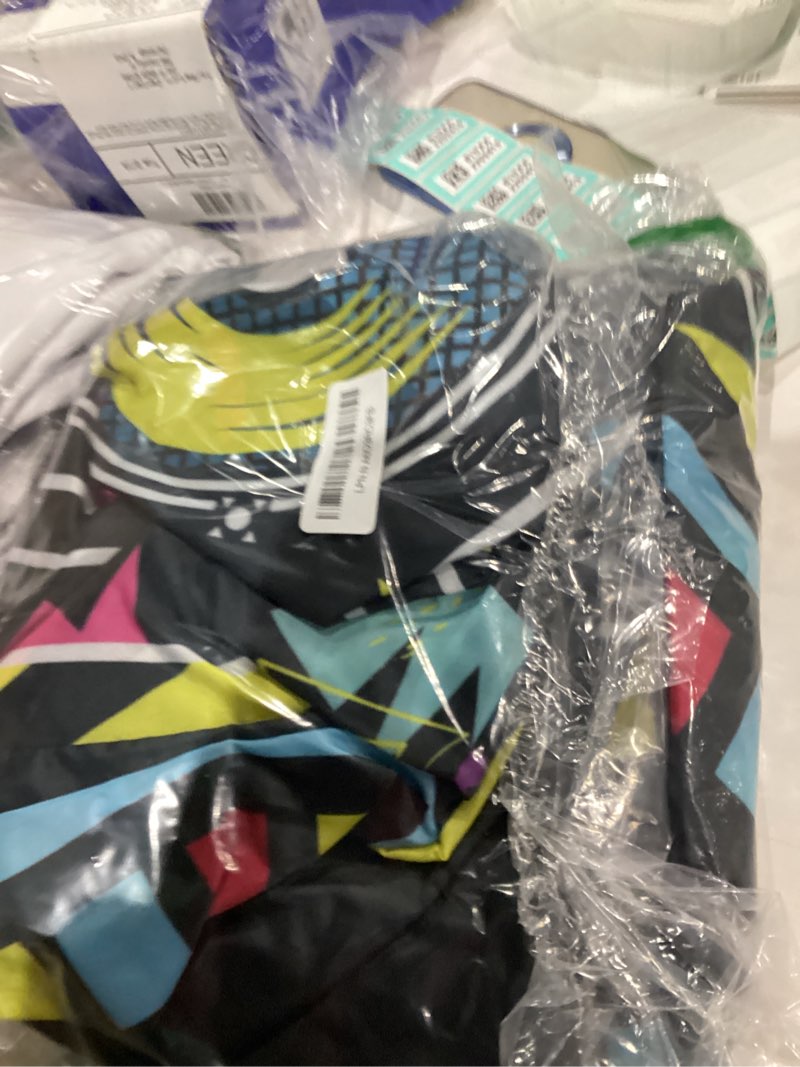 Condition photo showing As Is for 8FT 80s 90s Theme Party Radio Tablecloth,Back to 80s 90s Hip Hop Party Birthday Retro Boom Box Table Cover for Hip Hop Birthday,Rap Music,DJ Dance,1980s 1990s Theme Decorations Supplies