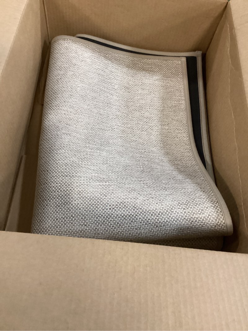 Condition photo showing Good Condition for LEKEEPGO Door Mat 24"x36", Non Slip Door Mat Indoor Entrance, Rubber Backing Front Indoor Door mat Washable Absorbent Low-Profile Entryway Entry Resist Dirt Inside Door Mats, Khaki 2' x 3' (Rectangular) Khaki