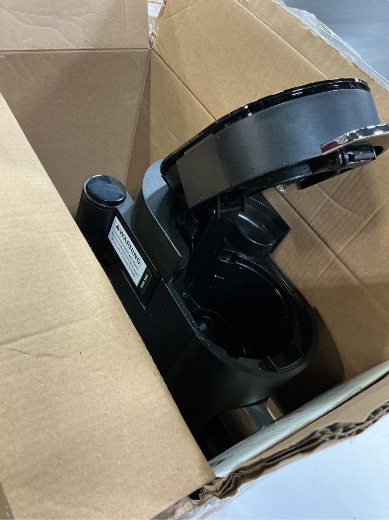 Condition photo showing As Is for Ninja | Coffee Maker | Single Serve |Brew with Coffee Pods & Grounds| Compatible with K-Cup Coffee Pods | 4 Brew Styles, up to 24oz Cup Sizes & 56oz Removable Reservoir | Black | PB051 Standard Black