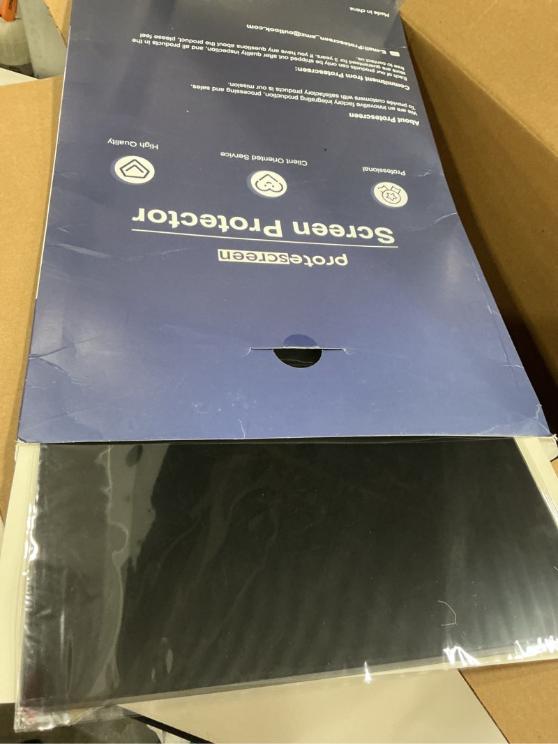 Condition photo showing Good Condition for [2-pack] 24 inch computer privacy screen filter for 16:9 widescreen monitor, removable eye protection anti glare blue light filter privacy shield, anti spy screen protector film 24 in [2 pack] 24'' privacy screen (16:9)