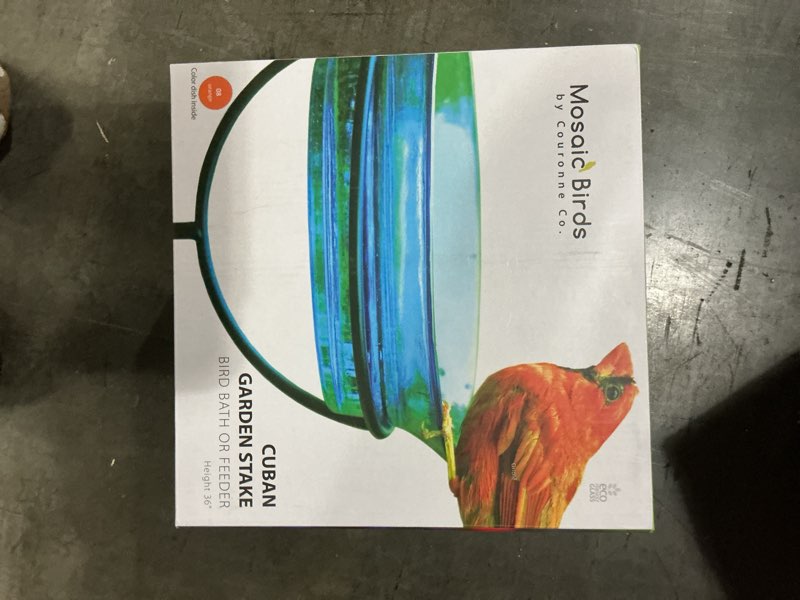 Condition photo showing New/Like New for Mosaic Birds M045-200-09 Hummble Basic Bird Feeder Aqua