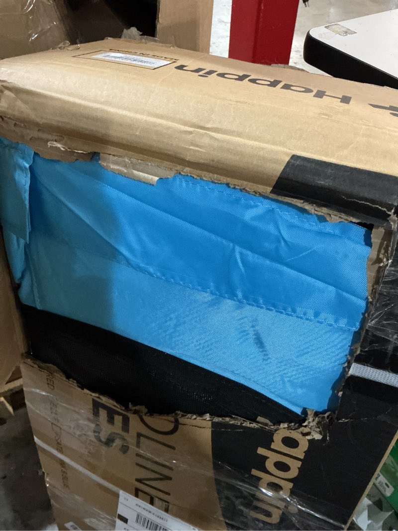 Condition photo showing Good Condition for Happin® 55’’ Trampoline for Kids with Safety Enclosure, Indoor & Outdoor Toddler Trampoline, Ultra Safe Design with Multi Activity Accessories, Perfect Toddler Gift for Boys & Girls Ages 1–8 Beige & Orange 55'' Adventure