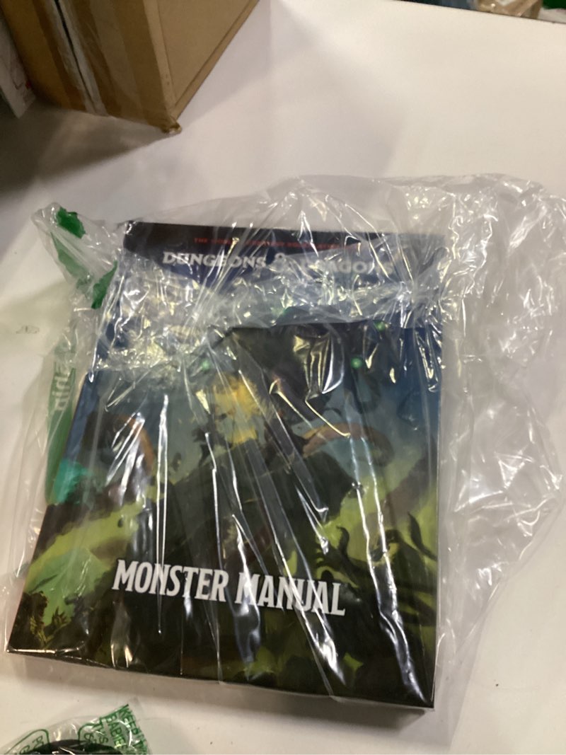 Condition photo showing New/Like New for Dungeons & Dragons 2024 Monster Manual (D&D Core Rulebook)