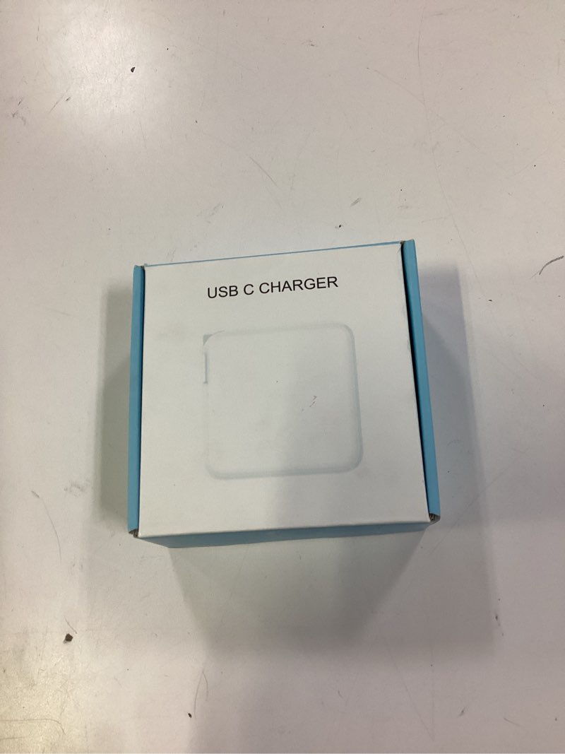 Condition photo showing New/Like New for charger for macbook air macbook pro 13 14 15 16 inch 2025 2024 2023 2022 2021 2020, m1 m2 m3 m4 laptop 70w usb c power adapter, ipad, led, 6.6ft usb-c cable, charging as fast as original quality white