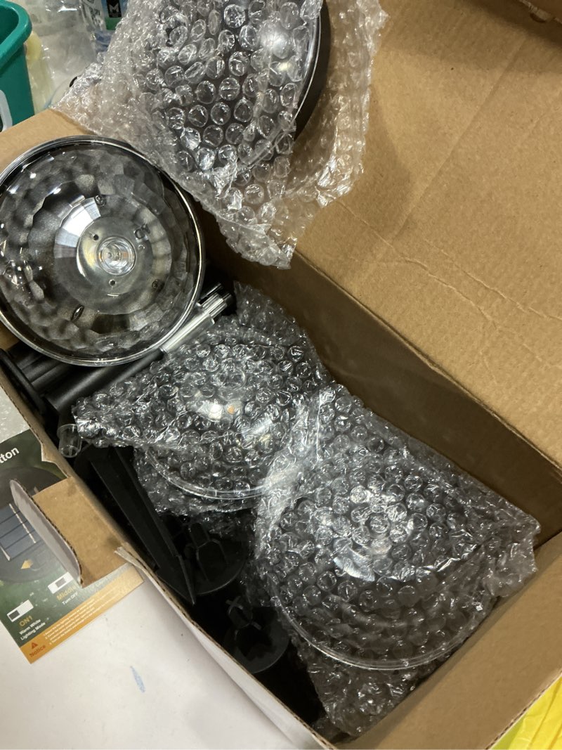 Condition photo showing New/Like New for Nupostai 8 Pack Solar Pathway Lights, Multicolor & Warm White LED, IP67 Waterproof, Outdoor Garden Yard Lawn Landscape Decorative