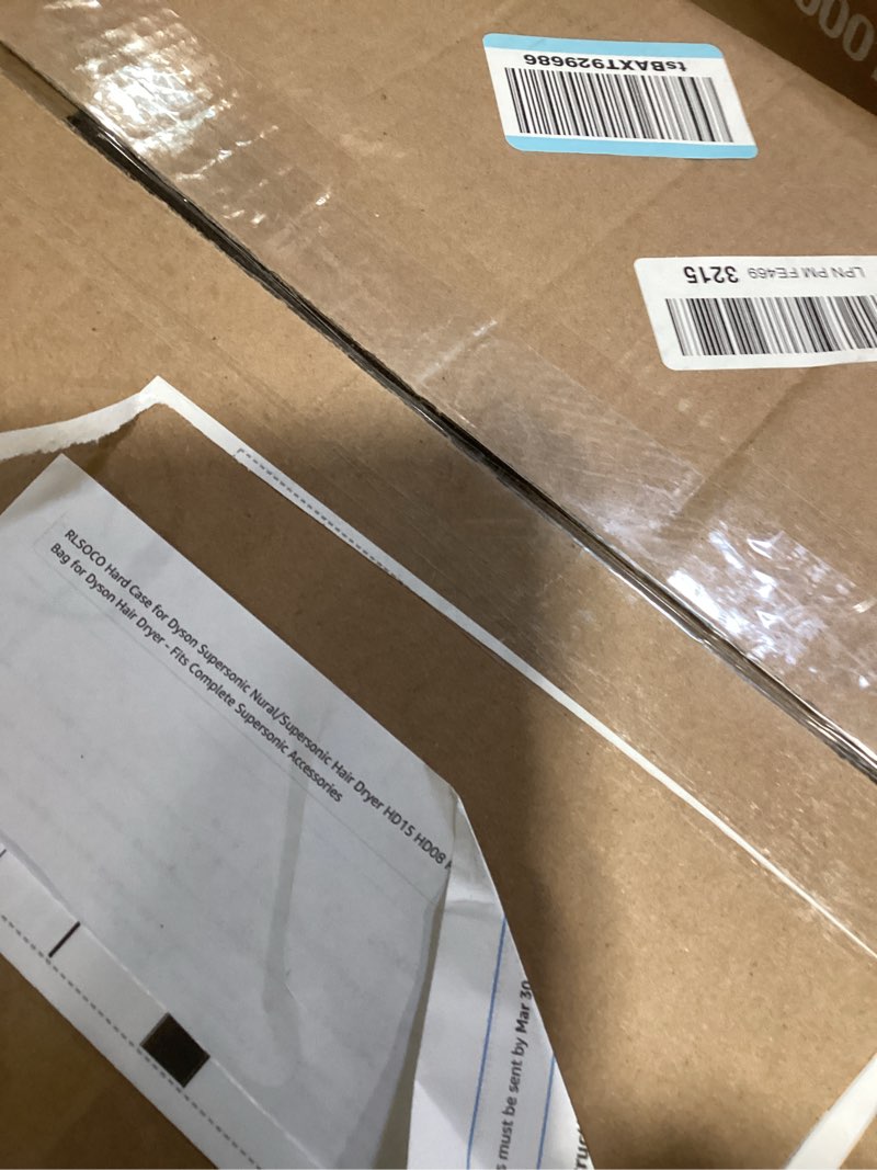 Condition photo showing New/Like New for RLSOCO Hard Case for Dyson Supersonic Nural/Supersonic Hair Dryer HD15 HD08 HD07 HD03 HD01, Portable Travel Storage Bag for Dyson Hair Dryer - Fits Complete Supersonic Accessories Black