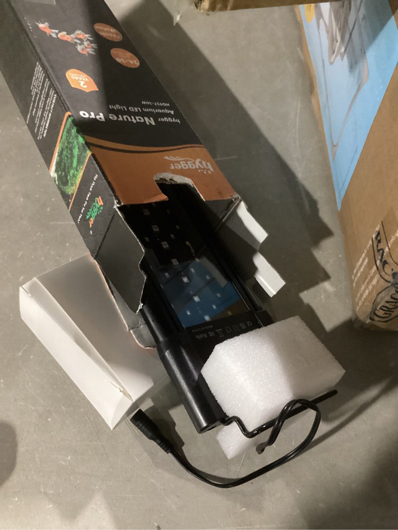 Condition photo showing Good Condition for hygger Auto On Off LED Aquarium Light 24-30 Inches Dimmable 7 Colors Full Spectrum Fish Tank Light Fixture for Freshwater Planted Tank Build in Timer Sunrise Sunset 24"-30"