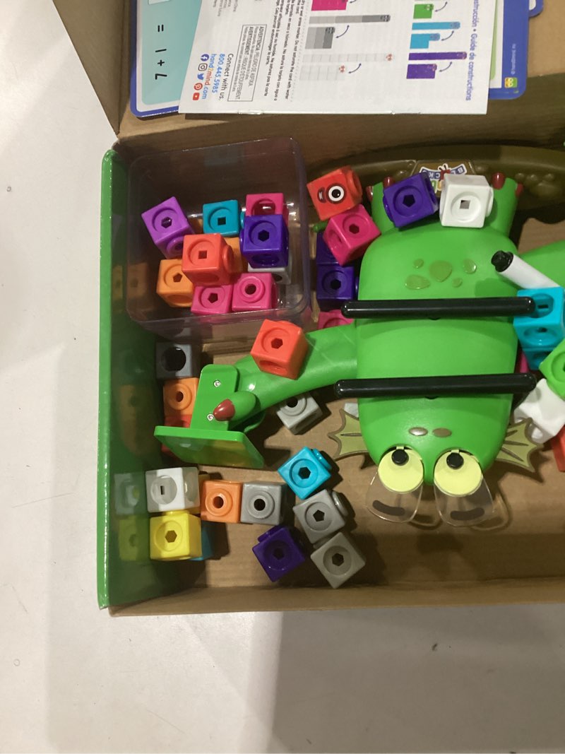 Condition photo showing Good Condition for hand2mind Numberblocks Blockzee Balance Activity Set, ?61 MathLink Cubes, Balance Scale, Educational Math Manipulatives, Numbers for Toddlers, Preschool Learning Activities, Birthday Gifts for Kids