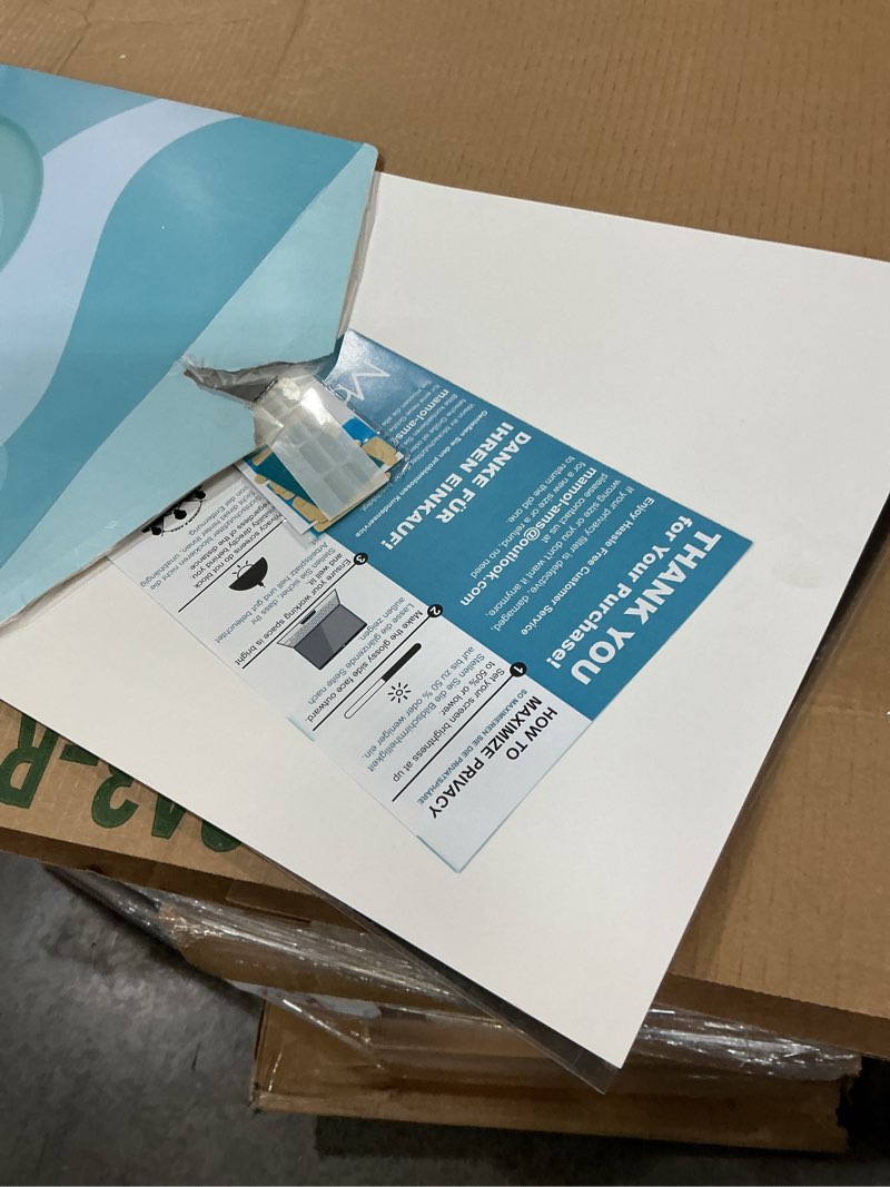 Condition photo showing New/Like New for mamol 24 inch computer privacy screen filter for 16:9 aspect ratio widescreen monitor - removable computer screen privacy shield and anti glare blue light filter, anti-scratch screen protective film 24'' privacy screen (16:9)