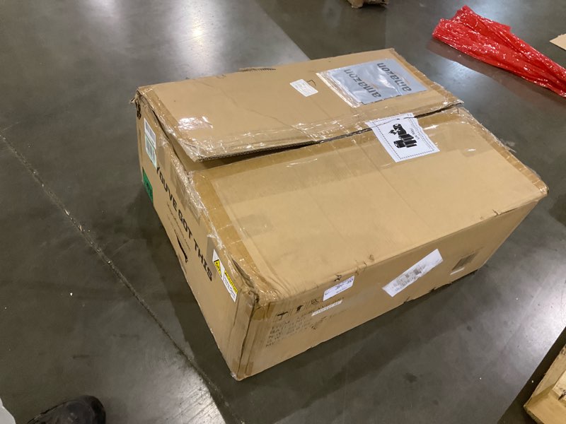 Condition photo showing As Is for Lifepro Vibration Plate Machines – Full Body Workout, Recovery & Lymphatic Drainage with 4D Motion, Silent Operation, Joint Support, & Triple Motor Technology for Circulation, Fat Burn & Toning Relexavibe with Heated Ottoman - Light Gray