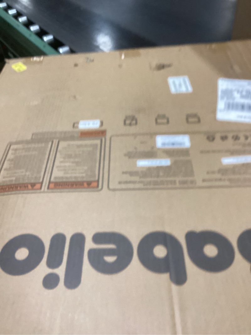 Condition photo showing New/Like New for Babelio 36" Tall Auto Close Baby Gate with Small Cat Door, 29-43" Metal Cat Gate for Doorway, Stairs