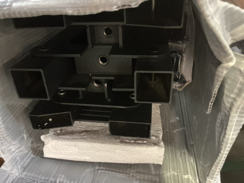 Condition photo showing Good Condition for Hafenpo 18 Inch Full Bed Frame - Sturdy Metal Platform Full Size, No Box Spring Needed, Heavy Duty, Easy Assembly, Strong Bearing Capacity, Under Bed Storage, Black Full 18 Inch