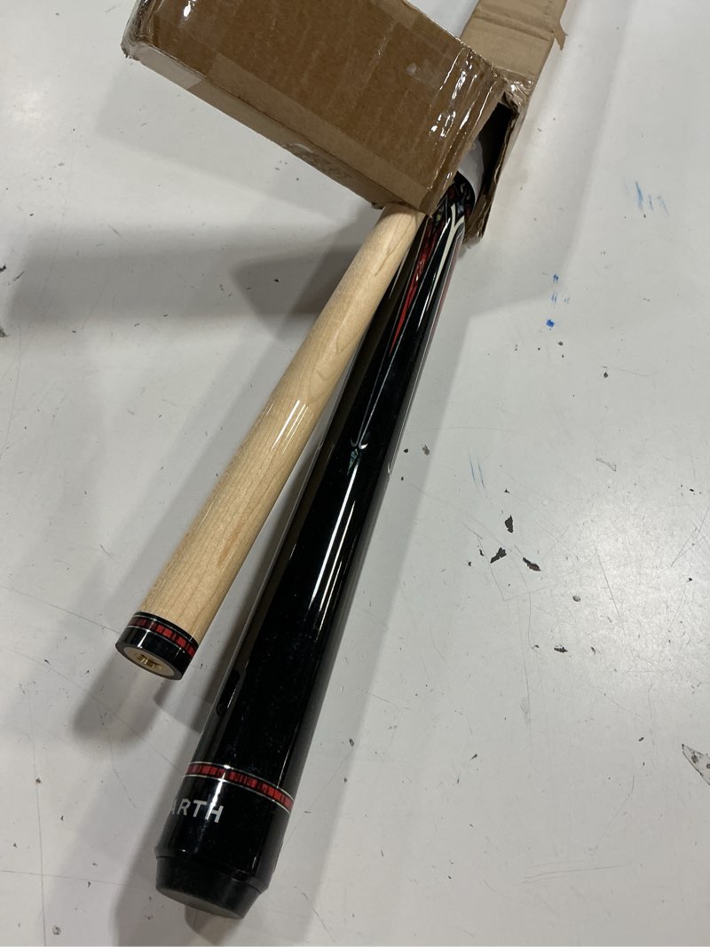 Condition photo showing As Is for ab earth 36 inch/ 42 inch/ 48 inch short pool cue stick for kids, canadian maple billiard cues for tight spaces, 2024 blue 48"