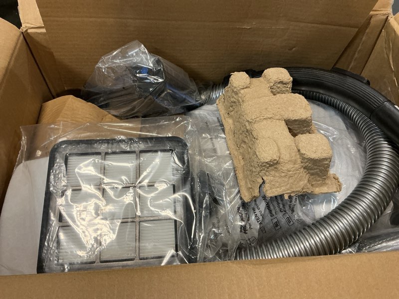 Condition photo showing Good Condition for Aspiron Canister Vacuum, Upgraded 1600W Bagless Canister Vacuum Cleaner, Auto Cord Rewind, H13 HEPA Filter, 4Qt Large Capacity, 5 Tools for Hard Floors, Carpet, Pet, Upholstery, Tiles, Indigo