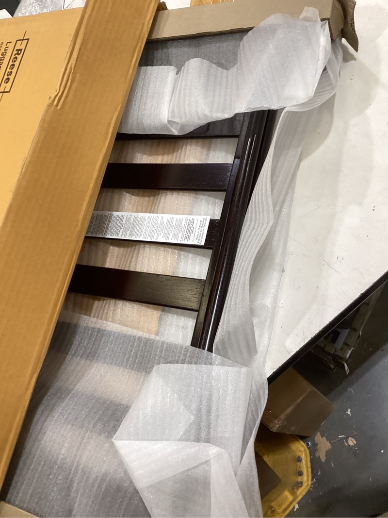 Condition photo showing Good Condition for winsome reese luggage rack with storage shelf, for guest room, bedroom, foldable, no assembly, espresso