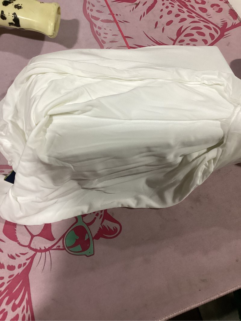 Condition photo showing Good Condition for serta power chill cooling pillow protectors, stain resistant and zippered pillow protector, protects pillow from dust and dirt (2 pack), standard/queen, white queen white