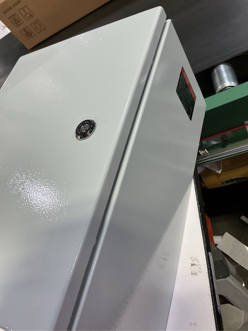 Condition photo showing Good Condition for Hoffman CSD12126 Wall-Mount Enclosure NEMA 4/12 Light Gray