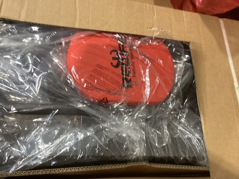 Condition photo showing New/Like New for RELIFE REBUILD YOUR LIFE Power Tower Pull Up Bar Station Workout Dip Station for Home Gym Strength Training Fitness Equipment Silver