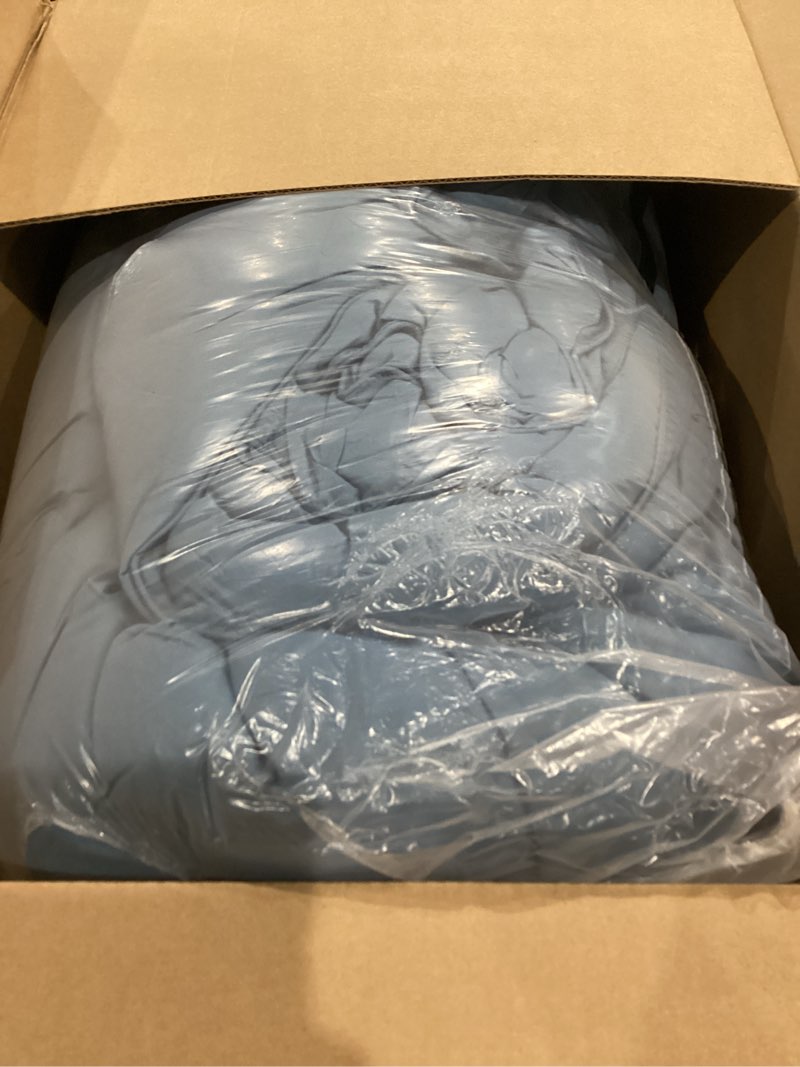 Condition photo showing Good Condition for Bare Home Comforter Set - Oversized Queen Size - Ultra-Soft - Goose Down Alternative - Premium 1800 Series - All Season Warmth (Oversized Queen, Coronet Blue) Oversized Queen 17 - Coronet Blue